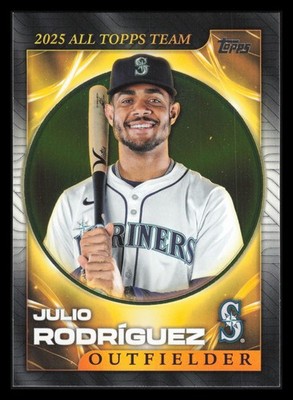 JULIO RODRIGUEZ All-Team 2026 Topps Series 1 ATT-8 Seattle Mariners