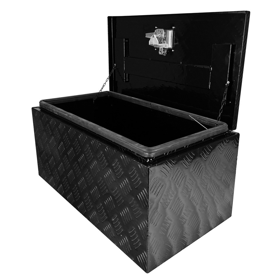 Pickup Trunk Truck Bed Storage Boxes Aluminum Trailer Tool Box 30"x14 ...