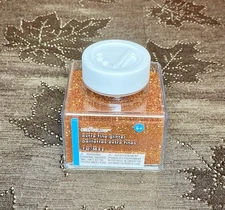 Creatology Orange Glitter 2oz Extra Fine Glitter Flakes Cube Container