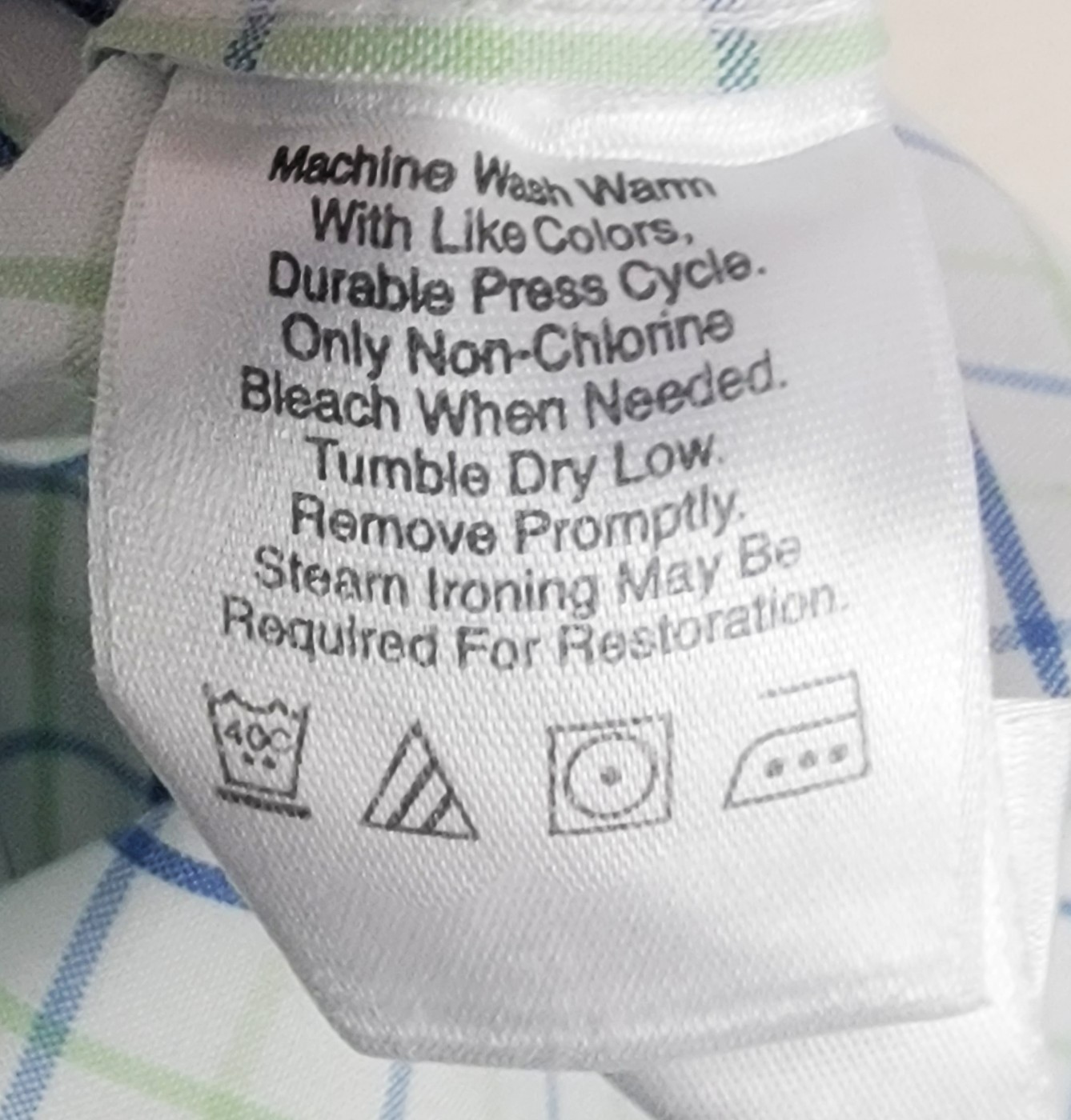 Eddie Bauer Multicolor Check Pattern Button Front… - image 7