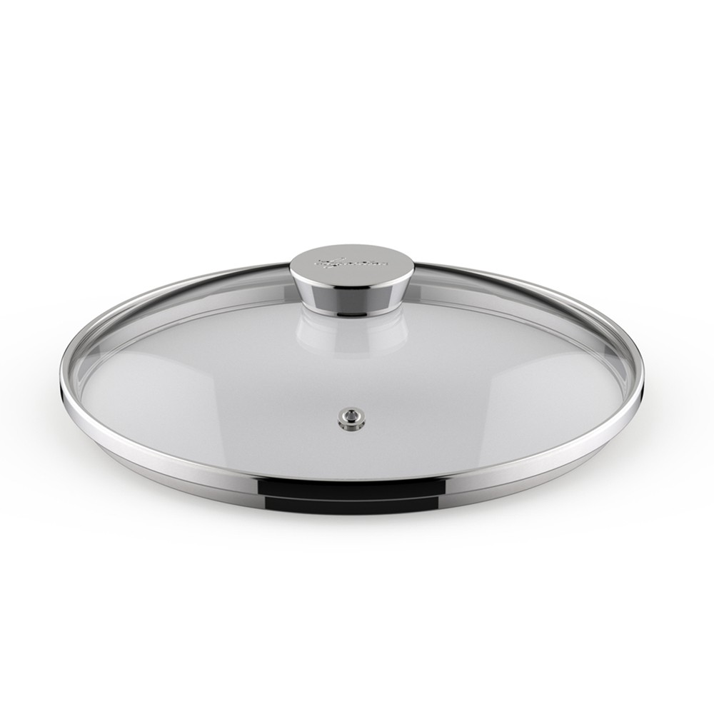 Couvercle en verre Salvaspazio 30 cm de Lagostina pour casseroles