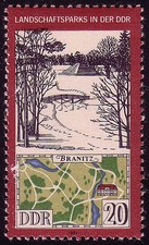 2614 Landschaftsparks 20 Pf Branitz **