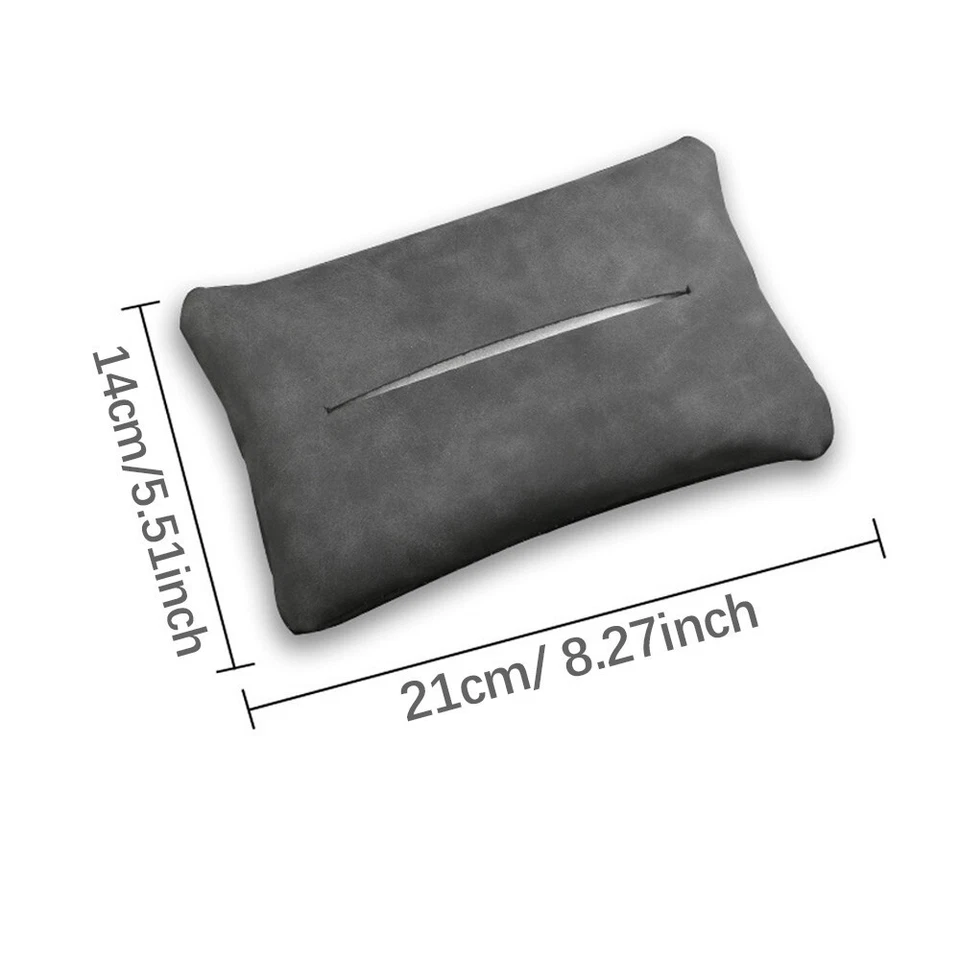 Universal Car Tissue Holder Visor Organizer Car Napkin Holder Tissue Box 1PCS - Image 2 of 4