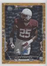 2015 Bowman Rookies Orange Ice /50 Alex Carter #73 1o3