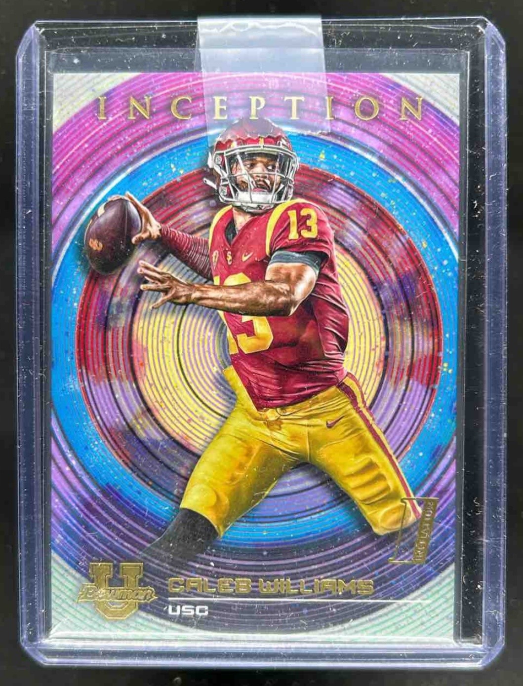 2022 Bowman University Inception Caleb Williams #45