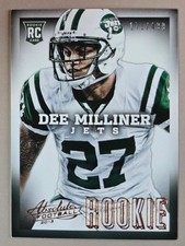 2013 Absolute Football #123 Dee Milliner SP #d /499 Rookie New York Jets