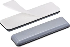 uxcell 70mm x 19mm Rectangle PTFE Furniture Sliders, Adhesive Self Stick Blue 