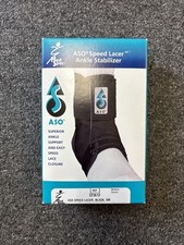 Med Spec 223612 ASO Ankle Stabilizer - Small- Black New in Box