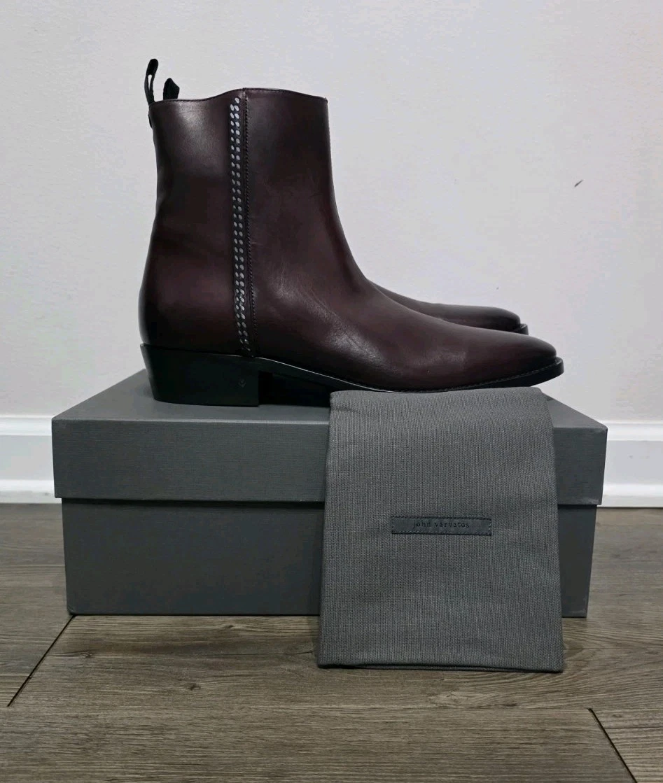 Red Zip Boots for Men for sale | eBay