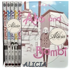 Ako and Bambi Vol 1-5 Manga English Full Set New by Hero FREE SHIPPING