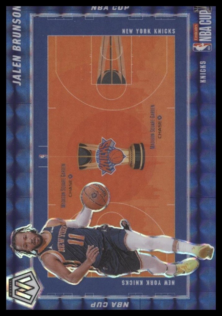 2024-25 Panini Mosaic #14 Jalen Brunson NBA Cup