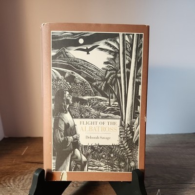 FLIGHT OF THE ALBATROSS By Deborah Savage - Hardcover, DJ, SIGNED First Ed. 