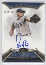 2013 Topps Tier One On the Rise Auto 44/399 Alex Cobb #ORA-AC2 Auto 0f8