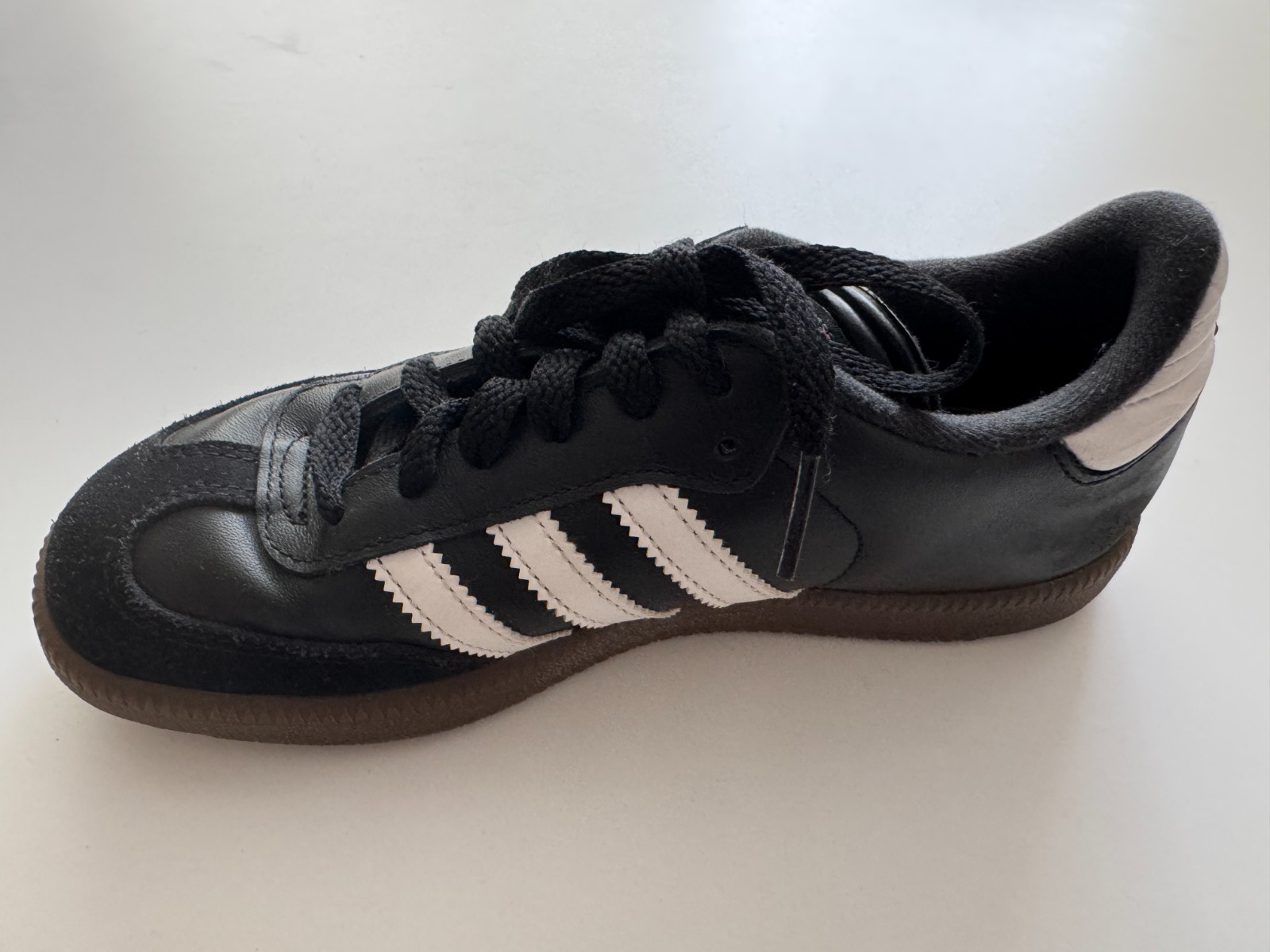 Adidas SAMBA OG / Unisex Boys Girls / Size 3 / Black & White Sneakers / NEW! thumbnail 6