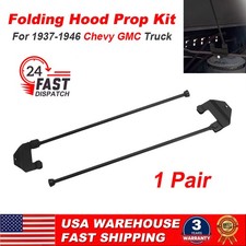 For 1937-1946 Chevy Chevrolet Gmc Pickup Truck Steel Folding Type Hood Prop Kit