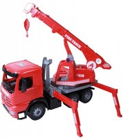 4006942831395 Lena Fire Crane Truck 70 Cm Single Brown Cart Lena
