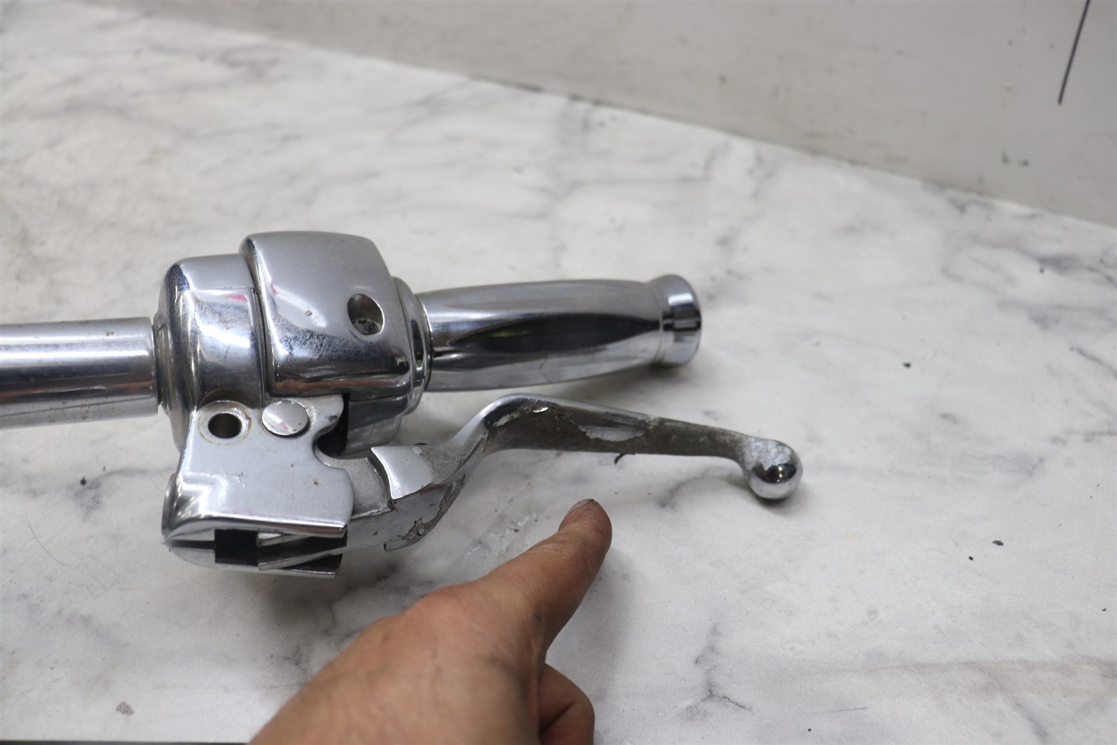 2000 Harley Road King Complete Handlebar Set w/ Controls & Switches CHROME