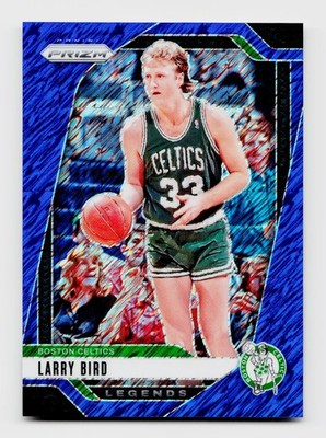 2024 Prizm #299 Larry Bird Blue Shimmer FOTL /35