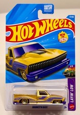 Hot Wheels Bounce'N Bass 2026 Gold Purple 1/5 Layin' Low Case B Diecast