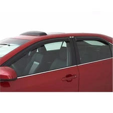 AVS Ventvisor Front & Rear Smoke Window Deflectors for 12-18 Yaris Hatchback