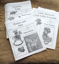 Iron on transfers for sewing / drawing