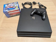 Sony PlayStation 4 PS4 Pro 1TB Console Bundle - 3rd Party Controller & 8 Games