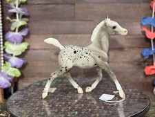 Breyer Model Horse Glossy Vintage Grey Appaloosa Running Foal CM=)