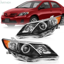 For 2012-2014 Toyota Camry Headlights Assemly Headlamps Replace Left+Right