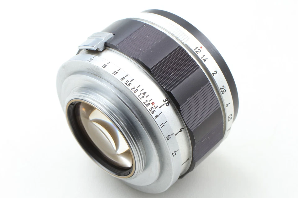 Lente Canon 50 mm f/1,2 probada [Exc+5] para telémetro de montaje en tornillo LTM L39 Leica Foto 4 de 4