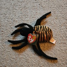 Ty Beanie Baby babies SPINNER the SPIDER DOB 10-28-1996  MINT