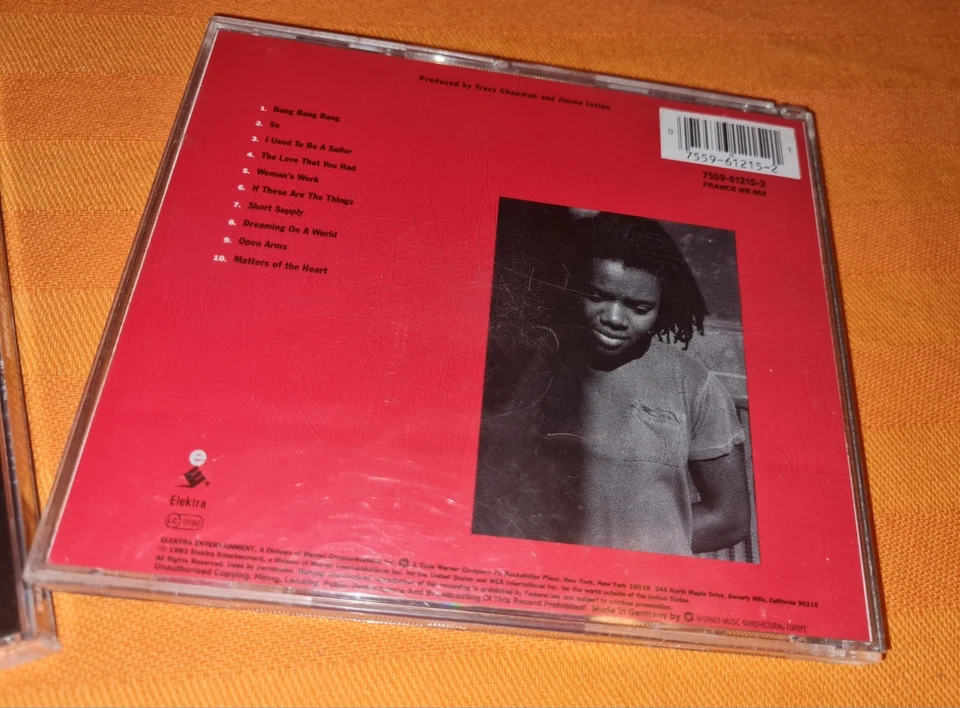 2CD Tracy Chapman Matters of the Heart 1988 1992 Elektra "GUT" Soul Pop Music - Bild 2 von 4