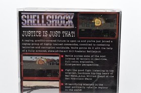 Shellshock (Sega Saturn, 1995) Game (Includes Hard Shell Case )
