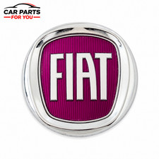 2012 2017 Fiat 500l Rear Trunk Lid Chrome Red Emblem Badge Logo Oem 2012 2017 Fiat 500l Rear Trunk Lid Chrome Red Emblem Badge Logo Oem