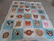 Beautiful crochet Cot blanket