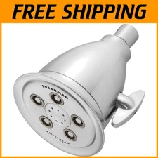 Anystream High Pressure Shower Head, Brushed Chrome