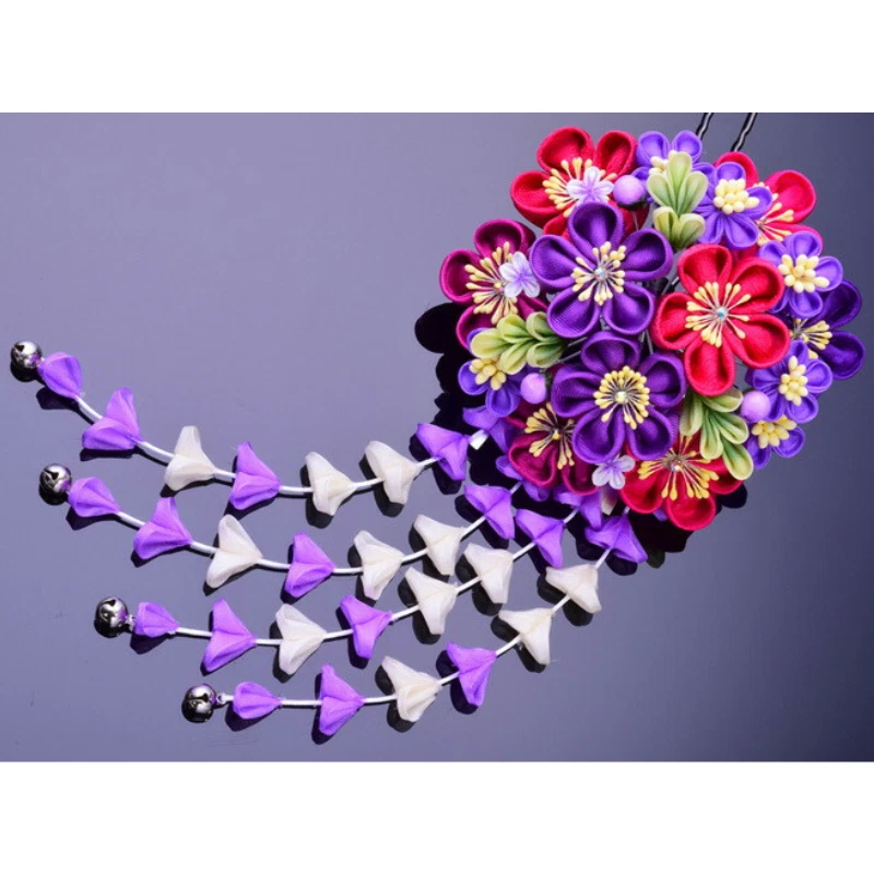 Japanese hair sale clip kanzashi