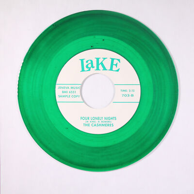 CASHMERES / RAY ALLEN & UPBEATS: four lonely nights / let them talk LAKE 7''