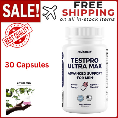 Testpro Ultra Max for Men , Increase Energy and Build Muscle