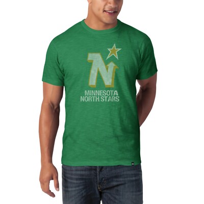NHL T-Shirt Minnesota North Stars Scrum grün  '47 Eishockey Logo