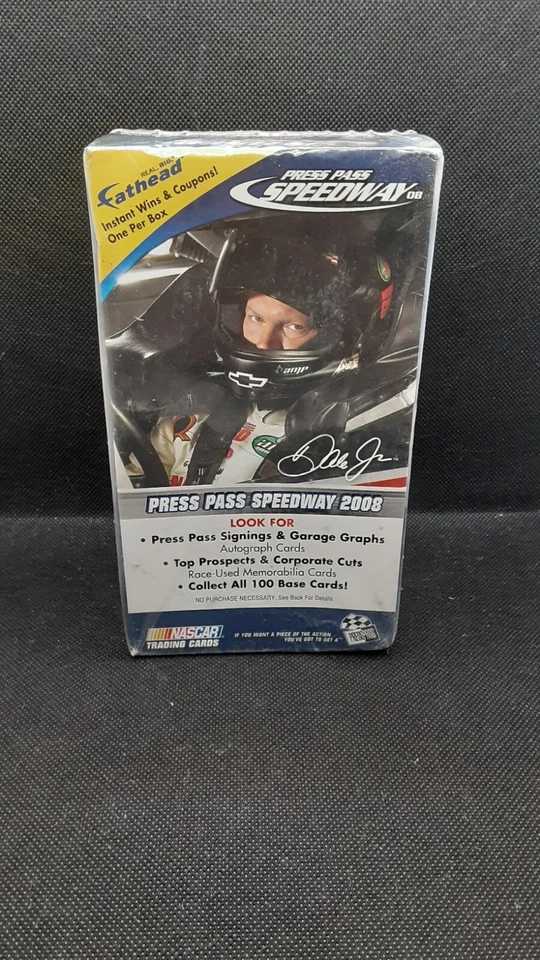 2008 PRESS PASS SPEEDWAY NASCAR RACING CARDS BRAND NEW SEALED BLASTER BOX - Image 2 of 4