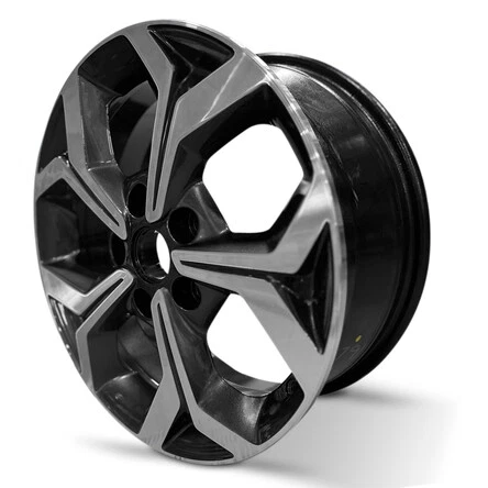 OEM Wheel For 2019-2021 Kia Forte 16 Inch Machined Charcoal Alloy Rim - Image 2 of 4