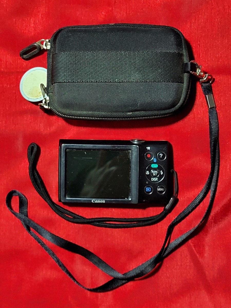 Canon Powershot A2300 IS HD Digital Camera PC1732 Silver, No