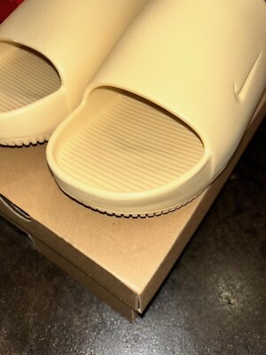 Nike Calm Slides Sesame US Men display picture 1