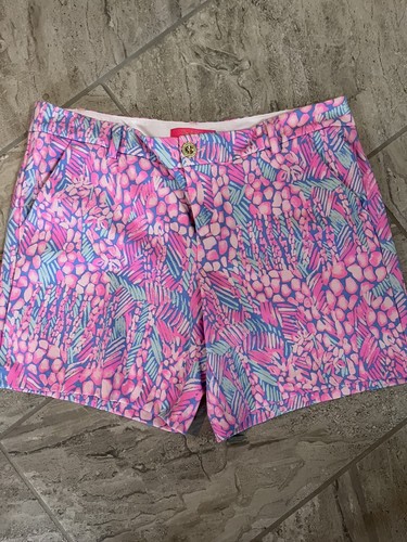 Lilly Pulitzer Jayne Knit Shorts EUC 12 