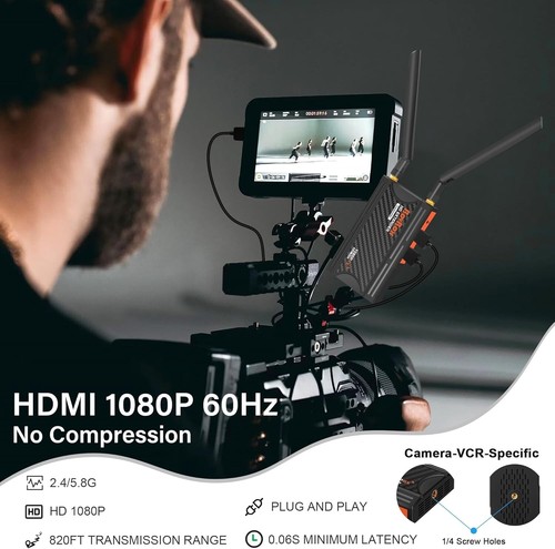 Binken 4K Wireless HDMI Transmitter & Receiver 820Ft 250M Wireless Extender Kit - Picture 8 of 8
