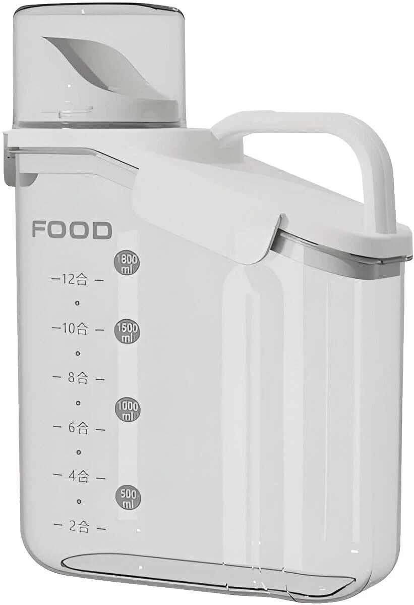 Contenedores de almacenamiento de alimentos de silicona blanca