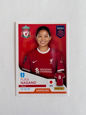 Barclay s Women s Super League Panini Sticker #190 Fuka Nagano