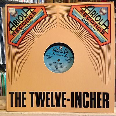 [SOUL/FUNK]~NM 12''~CHANSON~Jack Be Nimble~[3:45]~Long Version~[5:02]~[1979]