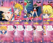 Sailor Moon Cardzillion Series 3 Trading Cards YOU PICK Vintage 1997 Bandai
