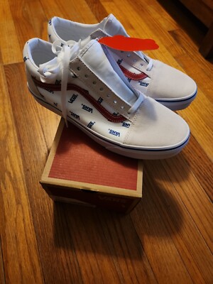 Vans, men’s 9.5/women’s 11, white s-l400.jpg main image 2